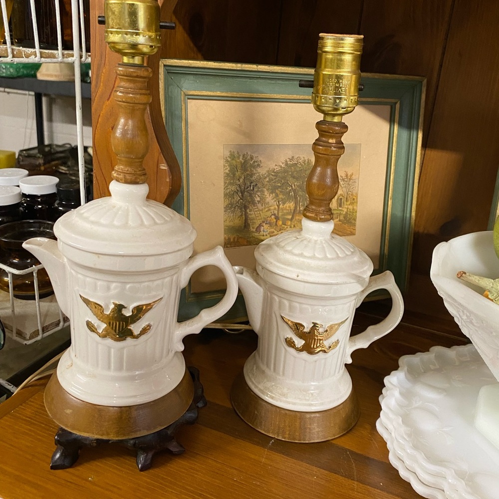 Pair of vintage lamps